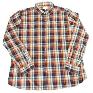 Sonoma Plaid Long Sleeve Button-Up Shirt Men's Size XXL